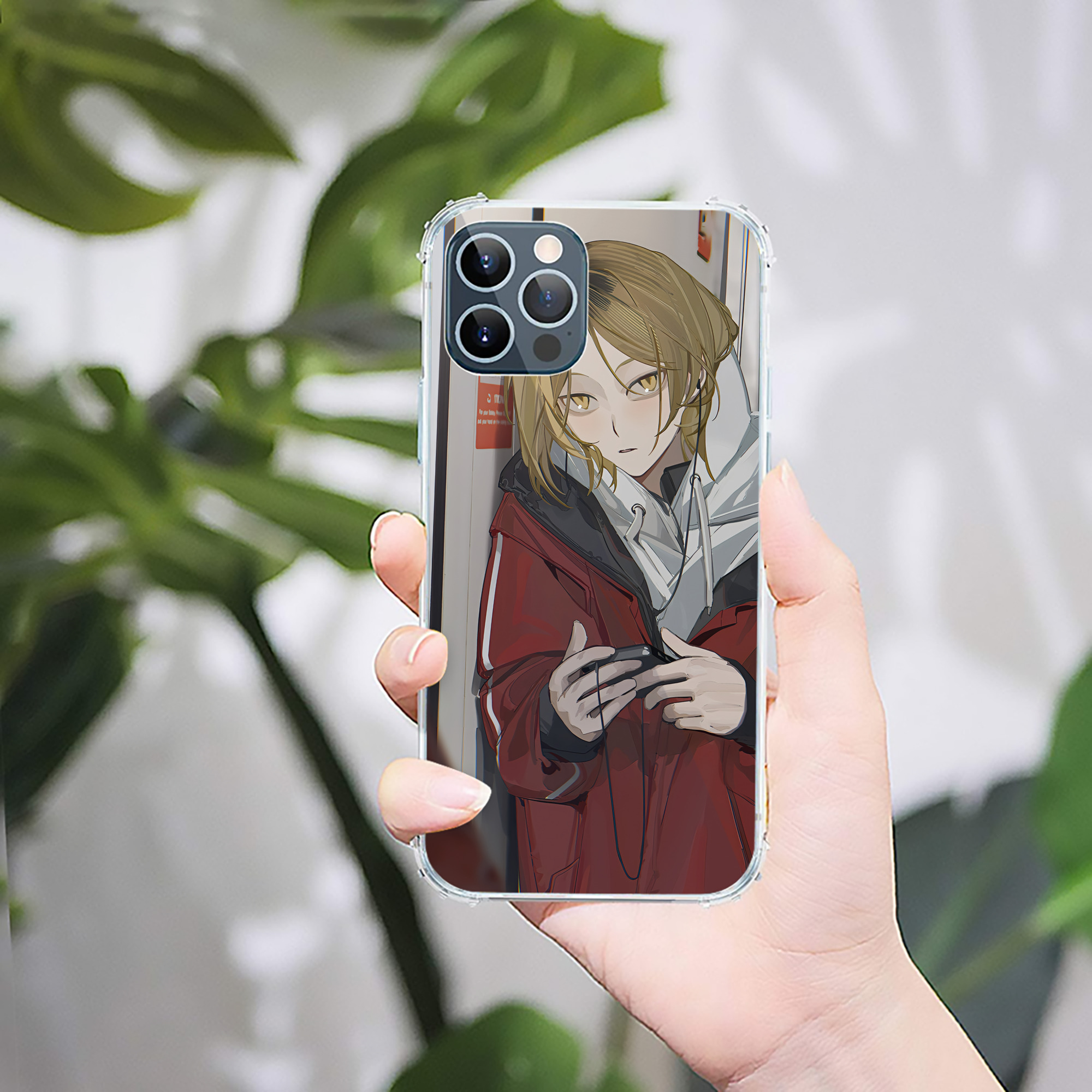 （画像用） ハイキュー!! Haikyu!! 【iPhone 12シリーズ対応】透明スマホケース（クリアソフトケース）